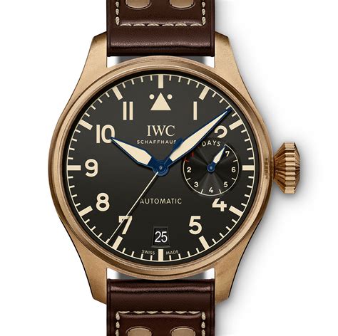 iwc big pilot bronze|iwc pilot chronograph bronze.